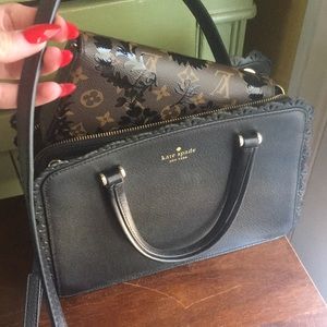 Kate spade Fordham court scalloped lace purse bag